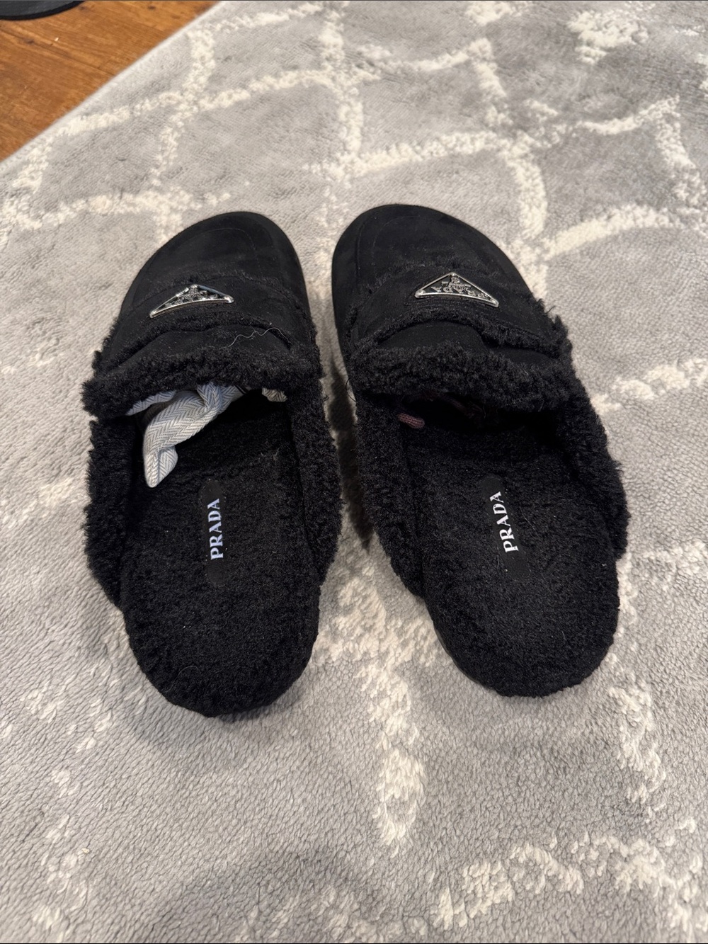 Prada style slip on mules - Picture 3 of 4